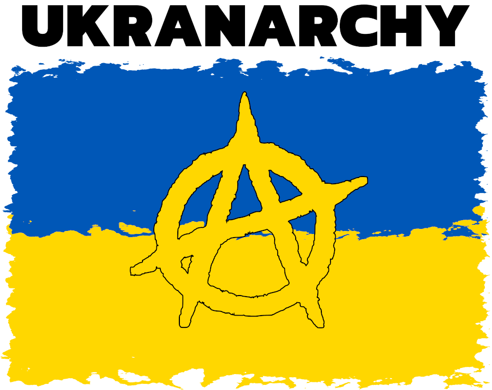 Ukranarchy Ukraine Flag Anarchy